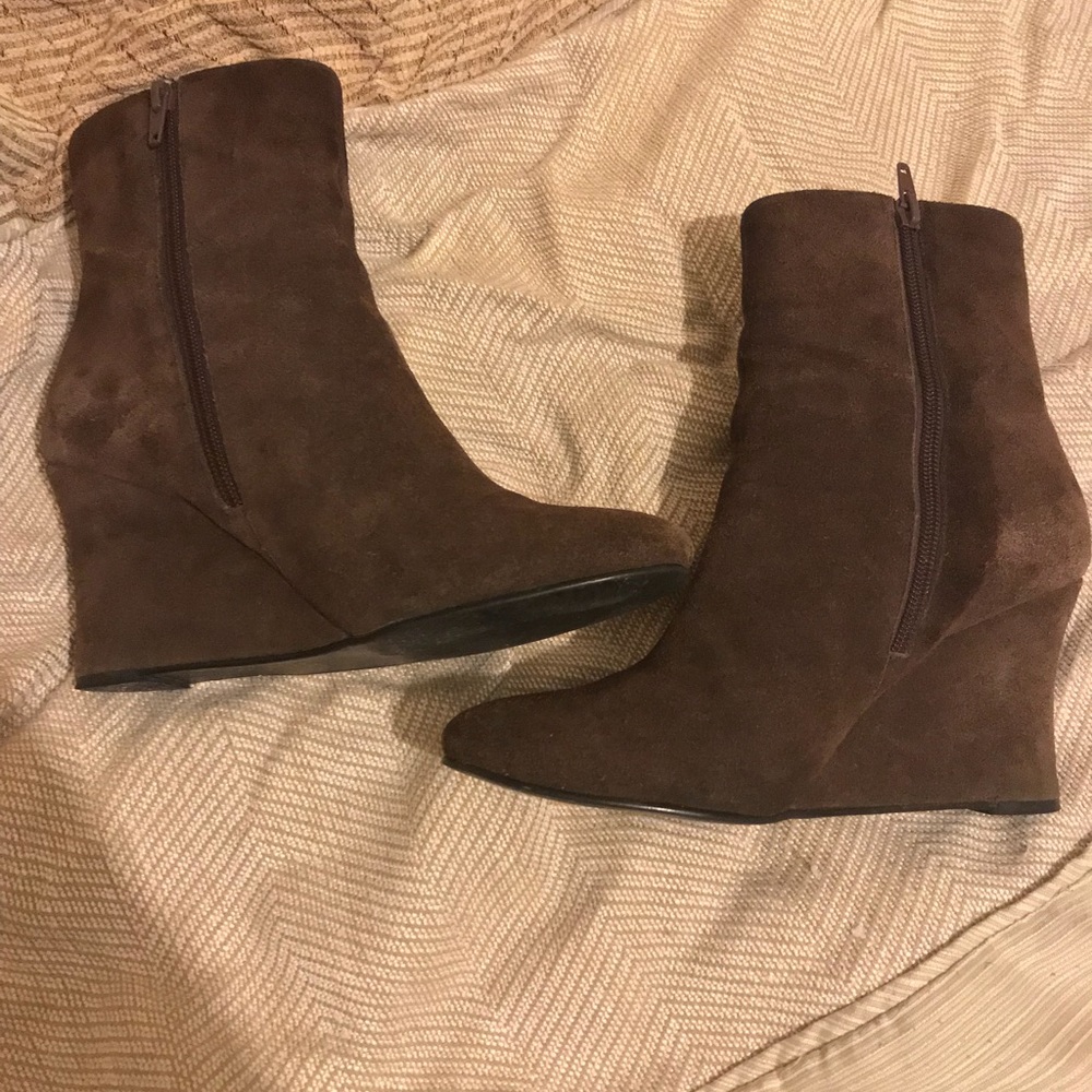 Suede Cozy Above Ankle Boots!